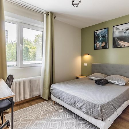 T2 Tete D'Or Confort + Parking Gratuit Villeurbanne Kültér fotó